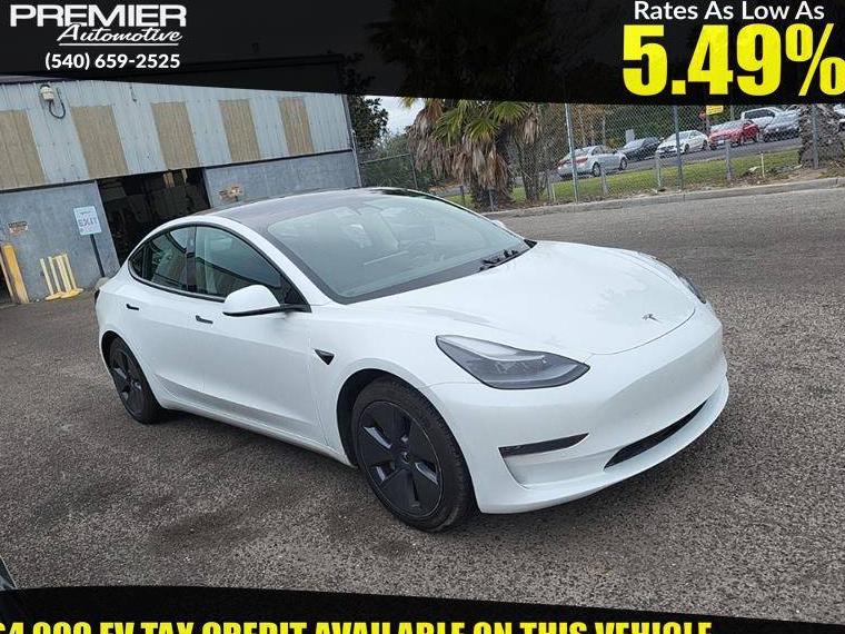 TESLA MODEL 3 2021 5YJ3E1EA6MF942714 image